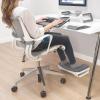 imageFellowes ISpire Series Foot CushionRest WhiteGray 9311701WhiteGray