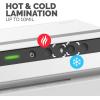 imageFellowes Jupiter 125 Thermal Laminator Machine with Laminating Pouch Starter Kit 125 inch 60 Second WarmUp WhiteBlack 5746301Jupiter 125