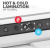 imageFellowes Jupiter 125 Thermal Laminator Machine with Laminating Pouch Starter Kit 125 inch 60 Second WarmUp WhiteBlack 5746301Venus 125