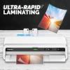 imageFellowes Jupiter 125 Thermal Laminator Machine with Laminating Pouch Starter Kit 125 inch 60 Second WarmUp WhiteBlack 5746301Venus 125