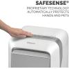 imageFellowes LX21M 16 Sheet P4 MicroCut Heavy Duty Paper Shredder for Office 100 Jam Proof White
