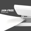 imageFellowes LX820 Classic Desktop and Office Stapler for Classroom Home and Work Holds Full Strip of Staples 20 Sheet Capacity White