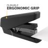 imageFellowes LX850 EasyPress Office Stapler Full Strip Effortless OneTouch Stapler for Classroom Home and Office Holds Full Strip of Staples 25 Sheet Capacity WhiteBlack