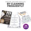 imageFellowes Laminator Cleaning Sheets 10 Pack 85 x 11 in