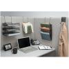imageFellowes Mesh Partition Additions Double Coat Hook Black 75903