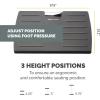 imageFellowes Office Suites Adjustable Footrest with Microban Protection BlackSilver 8035001Music