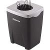 imageFellowes Office Suites Paper Clip Cup 8032801 Black Silver 33quot x 24quot x 22quot1 Count Pack of 1