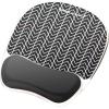 imageFellowes Photo Gel Mouse Pad Wrist Rest with MICROBAN  Black Chevron 954990193L x 79W inches