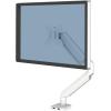 imageFellowes Platinum Series Triple Monitor Arm for 27Inch Monitors Full Motion 360 Rotation VESA Mount with Grommet or Clamp USB Ports Ergonomic Black 8042601White