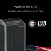 imageFellowes Powershred 485Ci 100 Jam Proof Commercial Grade 30Sheet CrossCut Paper Shredder TAA Compliant 3848530 Sheet Deluxe Shredder