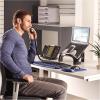 imageFellowes Smart Suites Laptop Riser with USB Hub 8020201 BlackTriangular