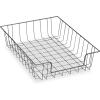imageFellowes Workstation 3quot Letter Desk Tray Organizer Wire Black 60112141 x 10 x 3