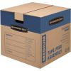 imageBankers Box Large Prime Moving Box 6 Pack Reinforced Handles TapeFree Assembly Attached Lid 18in x 18in x 24in 0062904Medium