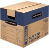 imageBankers Box Large Prime Moving Box 6 Pack Reinforced Handles TapeFree Assembly Attached Lid 18in x 18in x 24in 0062904Small