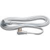 imageFellowes 1Outlet 3Prong Heavy Duty Indoor Extension Cord 9 Feet  99595 Gray