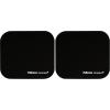 imageFellowes 5933901 Mouse Pad wMicroban Nonskid Base 9 x 8 Black FEL5933901 8quot x 9quot x 01quot8 x 9 x 01 Pack of 2