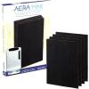 imageFellowes AeraMax 200 Air purifier Authentic Carbon Replacement Filters  4 Pack 93241014 Count Pack of 1