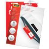 imageFellowes Hot Laminating Pouches Luggage ID Tag with Loop 5 mil 25 Pack 520035mil25pk