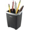 imageFellowes Office Suites Pencil Cup BlackSilver 8032301