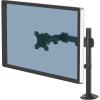 imageFellowes Reflex Series Adjustable Monitor Arm for Desk Supports 32Inch Monitors Ergonomic Single Monitor Stand with VESA Mount Easy Setup with Grommet or Clamp 8502501BlackSingle