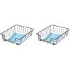 imageFellowes Workstation 3quot Letter Desk Tray Organizer Wire Black 601121 Count Pack of 2