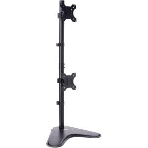 imageFellowes 8044001 Professional Series FreeStanding Stacked Monitor Mount Adjustable Computer Monitor Stand for 2 Monitors with Dual Monitor Arms 32 Inch Monitor CapacityDouble Stacking Arm