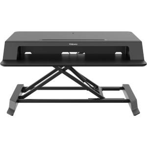 imageFellowes Corsivo Height Adjustable Standing Desk Sit to Stand Gas Spring Riser Converter Tabletop Workstation Desk Riser 8091001Lotus LT