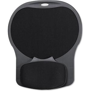 imageFellowes Easy Glide Gel Mouse Pad Wrist Rest  Black 93730