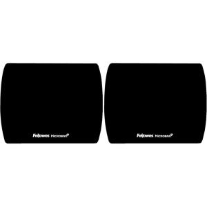 imageFellowes Microban Black Ultra Thin Mouse 59081016 Count Pack of 2