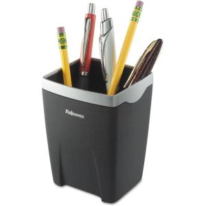 imageFellowes Office Suites Pencil Cup BlackSilver 8032301