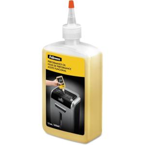 imageFellowes Powershred Performance Shredder Oil 12 oz Extended Nozzle Bottle 35250 Pack of 112 Fl Oz Pack of 1