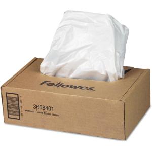 imageFellowes Powershred Shredder for 2127314032504250 Series 50 Bags ampamp Ties 3604101 50 Gallon clear1 Count Pack of 50