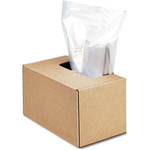 imageFellowes Powershred Shredder for 2127314032504250 Series 50 Bags ampamp Ties 3604101 50 Gallon clear50 Gallon