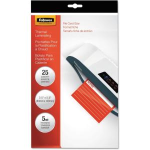 imageFellowes SelfAdhesive Laminating Pouches 5 Mil Photo Size 5 per Pack 522040125 Pack