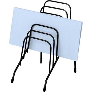 imageFellowes Step File Junior Wire Organizer Rack 6 Sections Black 72613Storage Rack