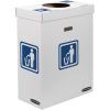 imageBankers Box Slim Waste and Recycling Can 23 Gallon 10 Pack 7320601