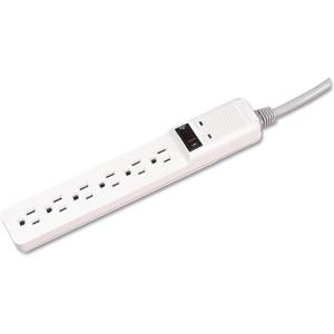imageFellowes 6Outlet OfficeHome Surge Protector 6 Foot Cord 450 Joules  Wall Mountable 9901214 x 109 x 19