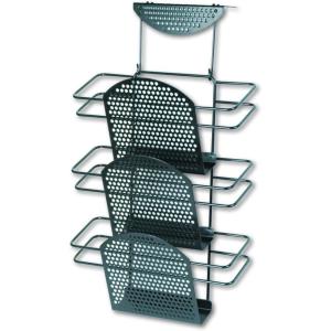 imageFellowes PerfEct Partition Additions Triple File Pocket Letter Size Wire Black 22318