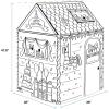 imageBankers Box at Play Color in Enchanted Stable Playhouse Cardboard Playhouse and Life Size Craft Activity for Kids and FamiliesBirthday Large