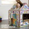 imageBankers Box at Play Color in Enchanted Stable Playhouse Cardboard Playhouse and Life Size Craft Activity for Kids and FamiliesEnchanted Stable