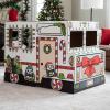 imageBankers Box at Play Color in Enchanted Stable Playhouse Cardboard Playhouse and Life Size Craft Activity for Kids and FamiliesHoliday Truck