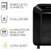imageFellowes LX10C 12 Sheet P4 CrossCut Heavy Duty Paper Office Shredder 100 Jam Proof12 Sheet