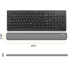 image:imageBREYTA Keyboard Wrist Rest  Gray