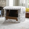 image:imageBankers Box at Play Lemonade Stand Color in Playhouse  Cardboard Playhouse and Life Size Craft Activity for Kids
