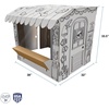 image:imageBankers Box at Play Lemonade Stand Color in Playhouse  Cardboard Playhouse and Life Size Craft Activity for Kids