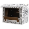 image:imageBankers Box at Play Lemonade Stand Color in Playhouse  Cardboard Playhouse and Life Size Craft Activity for Kids