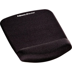 image:imageFellowes PlushTouch Foam Mouse Pad Wrist Support  Black 9252001