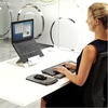 image:imageFellowes Gel Mouse Pad Wrist Support  Graphite 91741101L x 63W inches